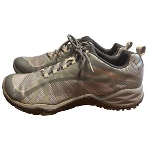 Merrell Siren Edge Q2 Hiking Shoes Womens Size 11 Gray leather canvas